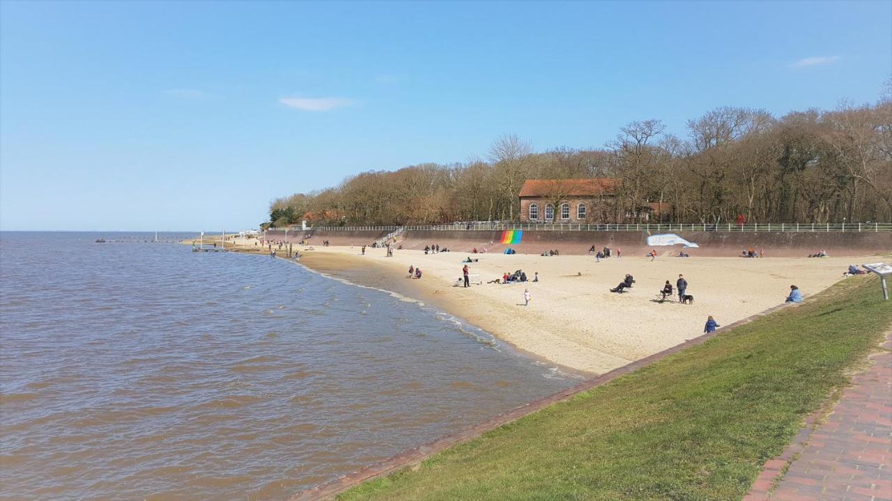 Apartment Jadestrand, Am Alten Deich 4-6, Whg 1 20 Dangast Eksteriør bilde